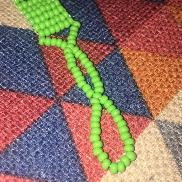HP🎉 Kate Spade ‘Play Hooky’ Green Beaded Bracelet - Picture 5 of 5